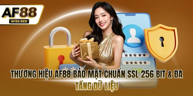 Thương hiệu AF88 bảo mật chuẩn SSL 256 bit & đa tầng dữ liệu